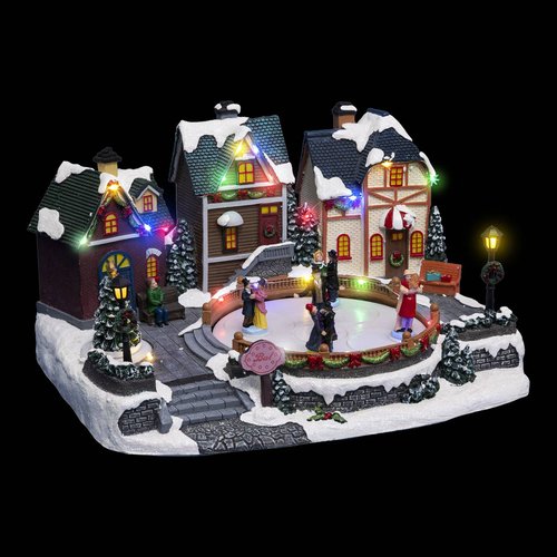 Village de noel anime et musical online