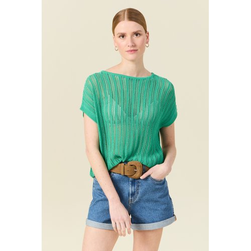 Pull ajoure eco responsable