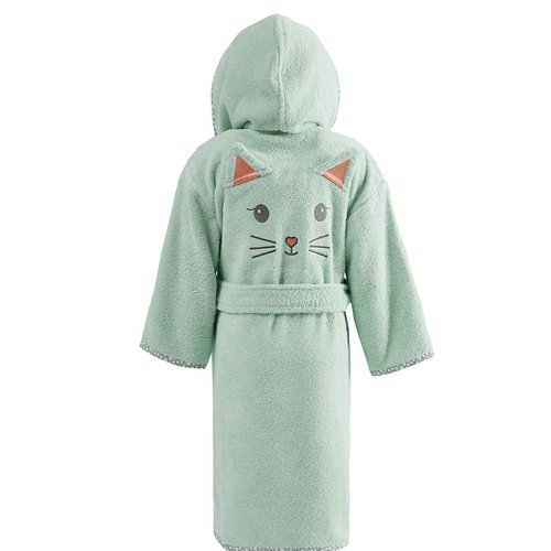 Peignoir de bain enfant 450 g m MISTY LE CHAT