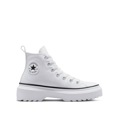 Baskets lugged lift hi foundational canvas Converse blanc La Redoute