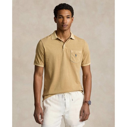 Cotton jersey polo shirt with embroidered logo pocket Polo Ralph Lauren La Redoute