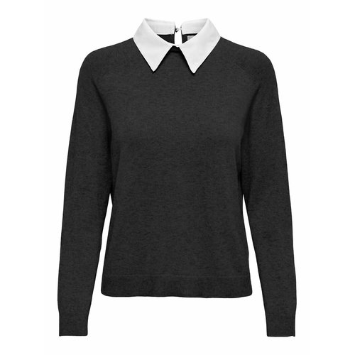 Black and white shirt jumper cheap