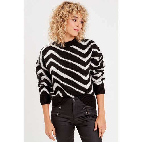 Pull manches longues noir Cache Cache La Redoute