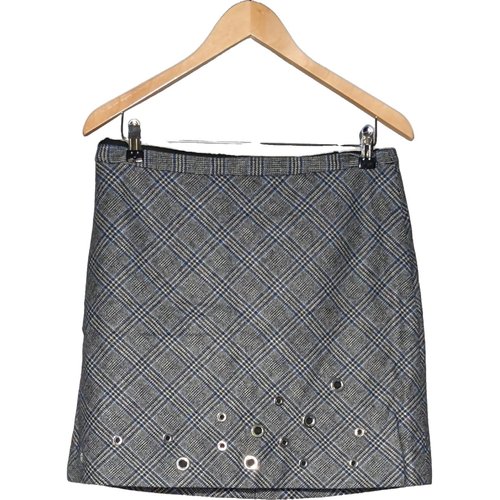 Jupe courte tres bon etat gris Caroll La Redoute