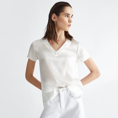 Blouse en satin de soie Liu Jo La Redoute