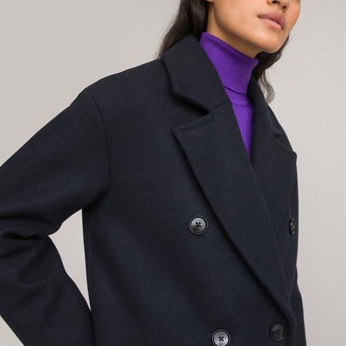 Veste drap de laine femme best sale