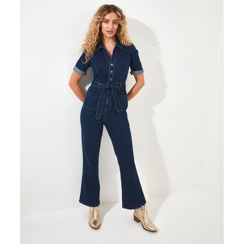 Combinaison en denim coupe bootcut dixie bleu Joe Browns La Redoute