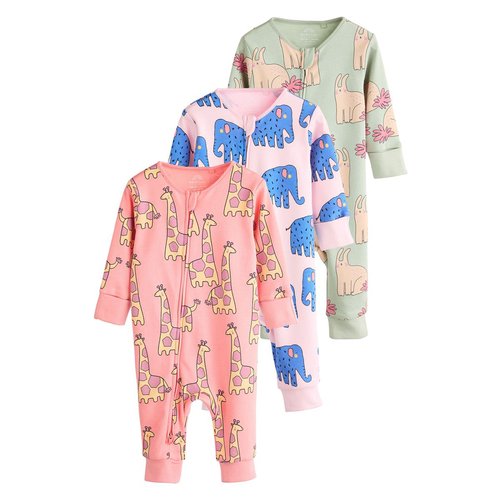 Dors bien bebe imprime manches longues multicolore imprime animal Next La Redoute