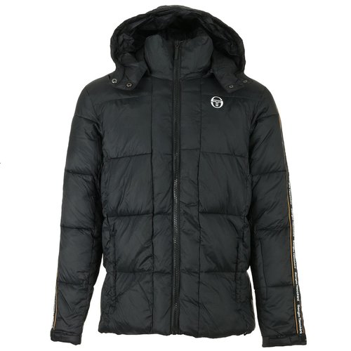 Doudoune meridiano jacket black white Sergio Tacchini La Redoute