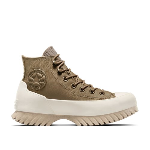 Ctas lugged 2.0 counter climate leather high top trainers brown Converse La Redoute