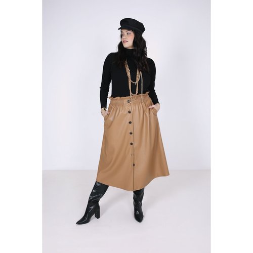 Jupe en cuir la redoute top