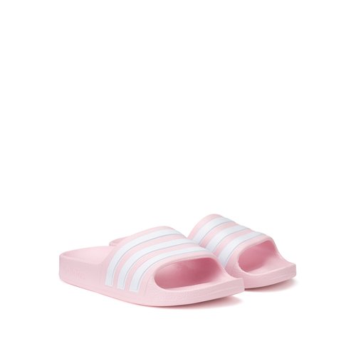 Adidas pink sliders on sale