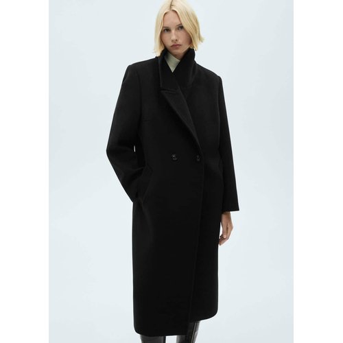 Manteau laine revers