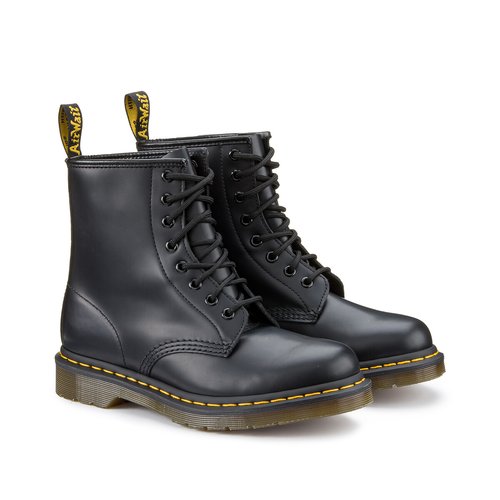 1460 smooth leather ankle boots black Dr. Martens La Redoute