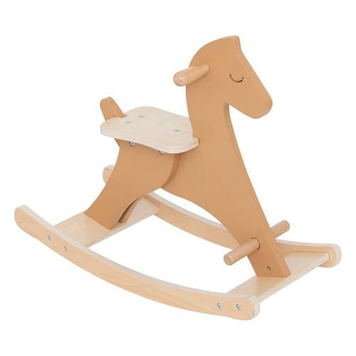 Jouet cheval à bascule enfant iago marron Atmosphera La Redoute