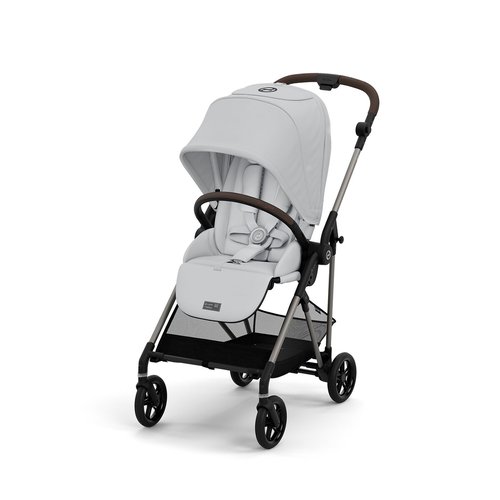 Poussette citadine et ultra legere melio 524000043 gris clair Cybex La Redoute