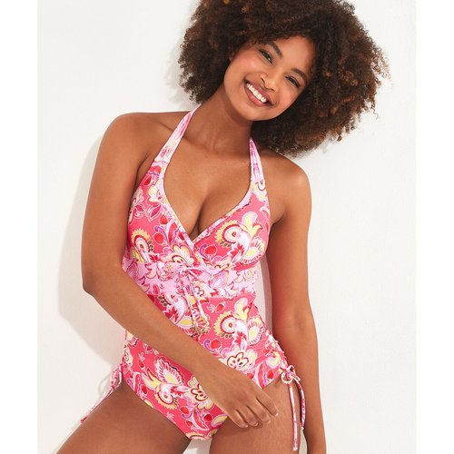 Maillot de bain licou cache coeur cachemire recycle rose multicolore Joe Browns La Redoute