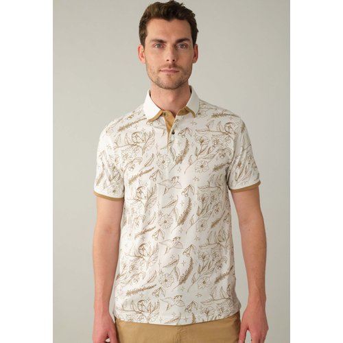 Polo a manches courtes pour homme oleander blanc naturel Deeluxe La Redoute