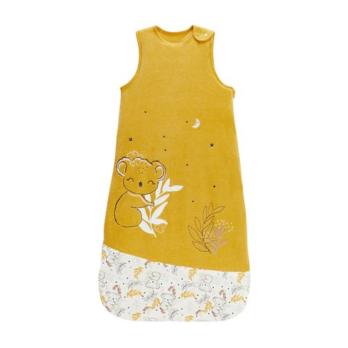 Gigoteuse d hiver en velours adele jaune Petit Beguin La Redoute