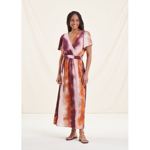 Robe longue été cache coeur on sale