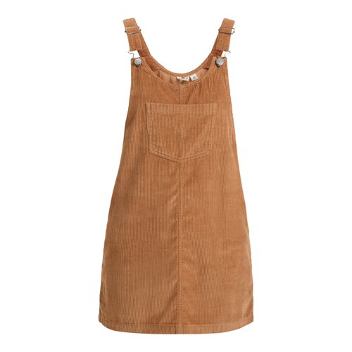 Robe salopette en velours cotele autumn daze. marron camel Roxy La Redoute