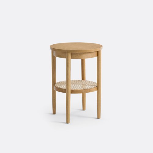 Cane bedside table discount