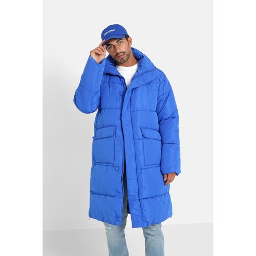 Doudoune longue oversize bleu Sixth June La Redoute