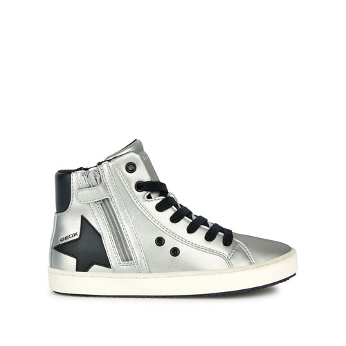 Sneakers alte traspiranti kalispera argent Geox La Redoute