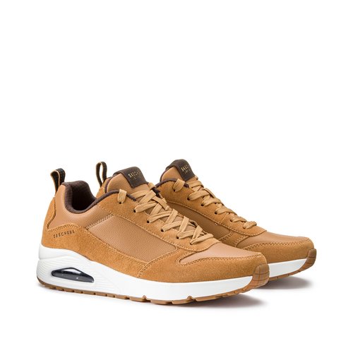 Sketchers leather trainers discount