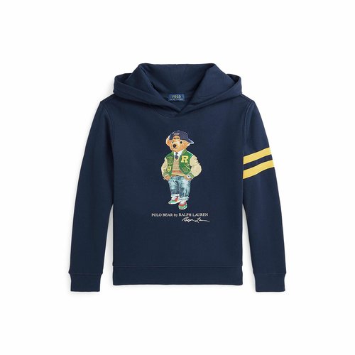 Polo bear hoodie clearance