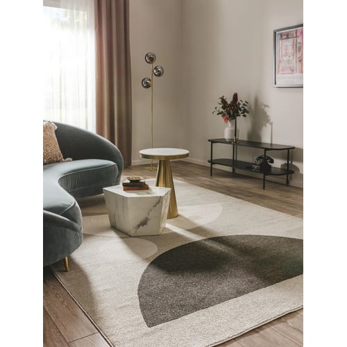 Tapis ida Couleur crème/anthracite Benuta | La Redoute