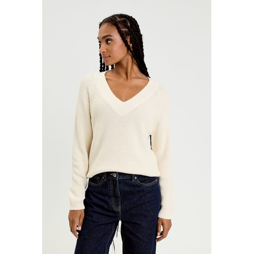 Pull Noir Cache Cache Taille 38 - Occasion En Très Bon état, Basique Et Confortable