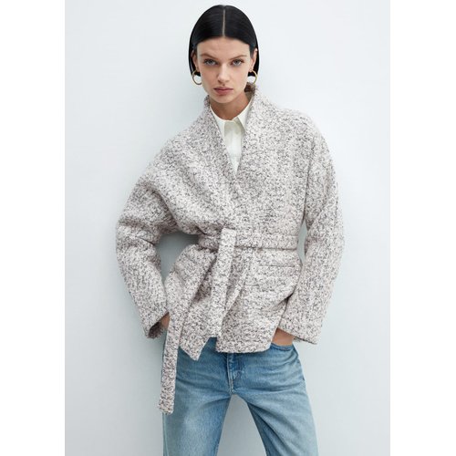 Veste laine grise on sale