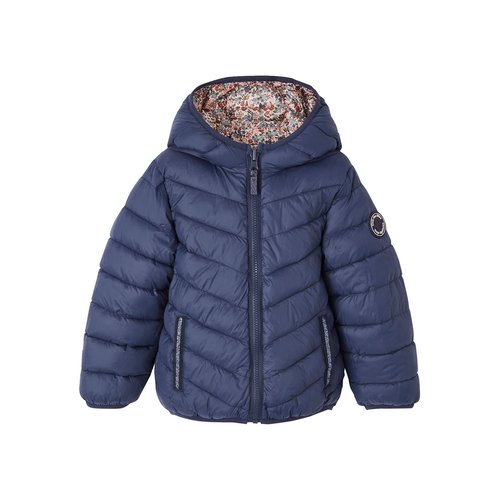 Doudoune legere reversible bleu nuit Vertbaudet La Redoute