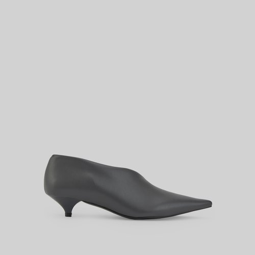 Chaussures a talon bottier gris fonce Adolfo Dominguez La Redoute