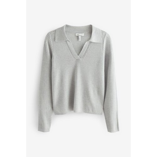 Pull merino haut de gamme avec col polo Next La Redoute