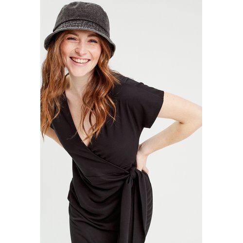Robe midi portefeuille online