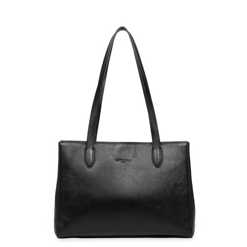 Sac cabas epaule legende noir Lancaster La Redoute