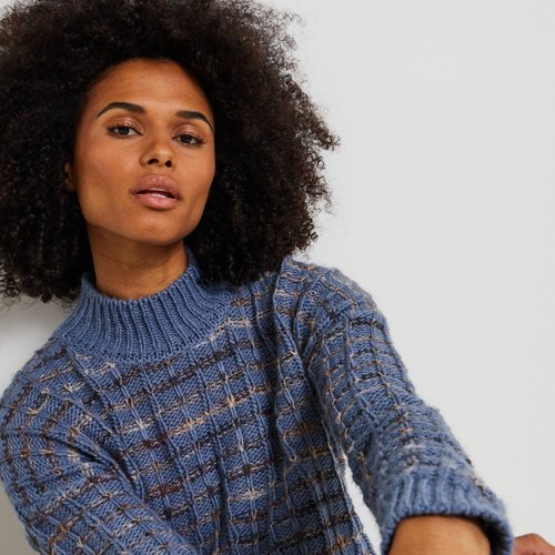 Pull col roulé femme monoprix online