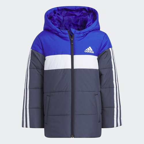 Steppjacke mit reissverschluss und kapuze bunt Adidas Sportswear La Redoute