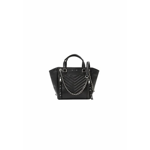 Sac Cabas IKKS The Fisherman En Cuir Noir – Neuf Avec étiquettes – Style Marin Spacieux