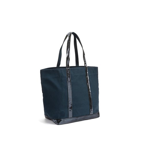 Sac cabas l en coton et sequins Vanessa Bruno La Redoute
