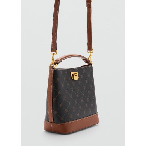 Sac p marron Mango La Redoute