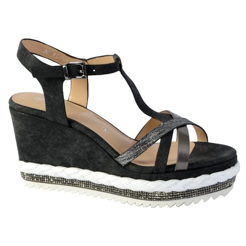 The divine factory sandale compensée best sale
