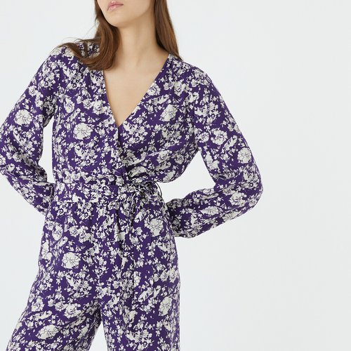 Combinaison pantalon imprime fleurs imprime floral La Redoute Collections La Redoute