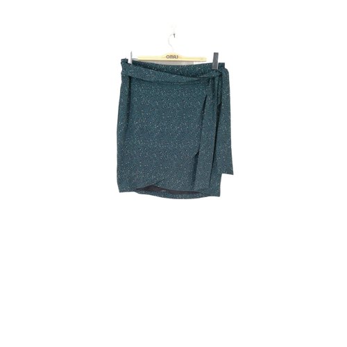 Jupe courte tres bon etat vert Ikks La Redoute