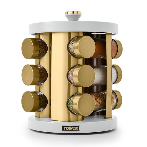Cavaletto 12 jar spice rack Tower La Redoute