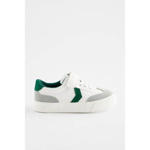 Baskets a chevrons avec scratch blanc Next La Redoute