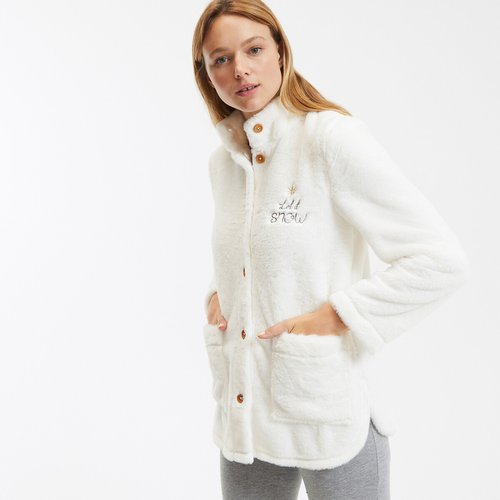 Fleece pyjama jacket outlet