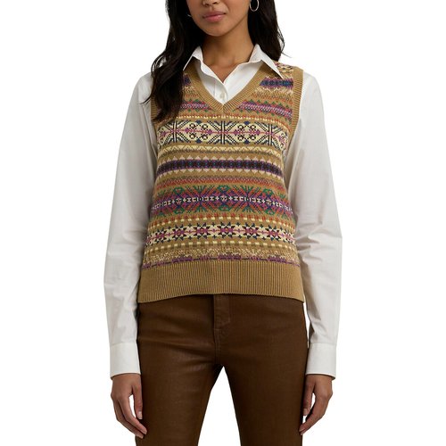 Pull sans manche ralph lauren top